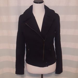 NWT Armani Exchange Black cotton jacket